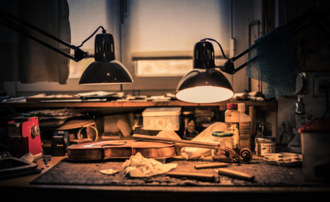 violons création beauté art atelier